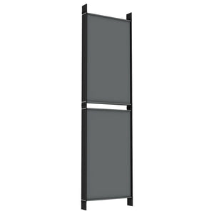 Galleria Design 6-Panel Room Divider Anthracite 300x180 cm Fabric