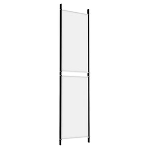 Galleria Design 3-Panel Room Divider White 150x200 cm Fabric