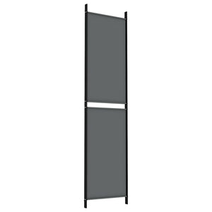 Galleria Design 3-Panel Room Divider Anthracite 150x200 cm Fabric