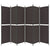 Galleria Design 6-Panel Room Divider Brown 300x200 cm Fabric