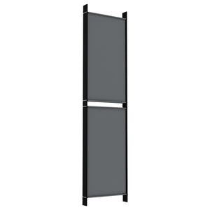 Galleria Design 6-Panel Room Divider Anthracite 300x200 cm Fabric