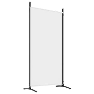 Galleria Design 4-Panel Room Divider White 346x180 cm Fabric