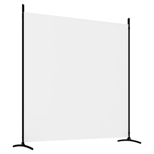 Galleria Design 3-Panel Room Divider White 525x180 cm Fabric