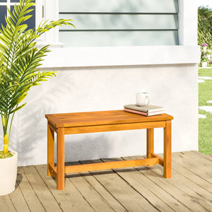 Galleria Design Garden Bench 180x35x45 cm Solid Wood Acacia