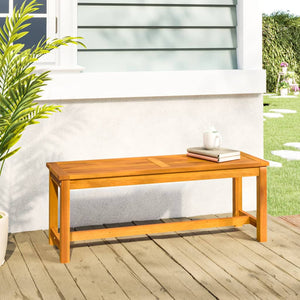 Galleria Design Garden Bench 180x35x45 cm Solid Wood Acacia