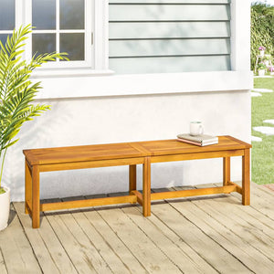 Galleria Design Garden Bench 180x35x45 cm Solid Wood Acacia