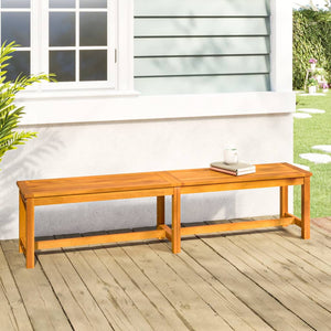 Galleria Design Garden Bench 180x35x45 cm Solid Wood Acacia