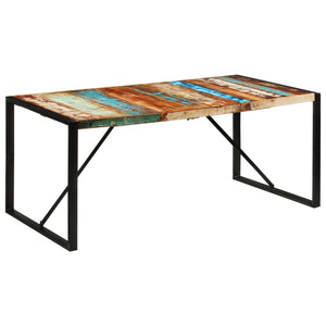 Galleria Design Dining Table 120x55x76 cm Solid Wood Reclaimed