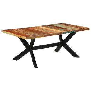 Galleria Design Dining Table 120x55x76 cm Solid Wood Reclaimed