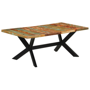 Galleria Design Dining Table 120x55x76 cm Solid Wood Reclaimed