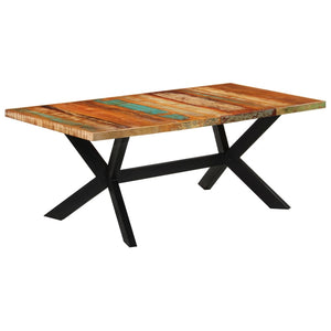 Galleria Design Dining Table 120x55x76 cm Solid Wood Reclaimed