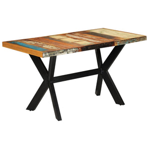 Galleria Design Dining Table 120x55x76 cm Solid Wood Reclaimed