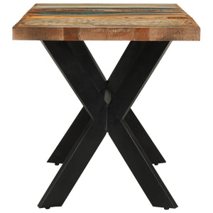 Galleria Design Dining Table 120x55x76 cm Solid Wood Reclaimed