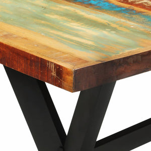 Galleria Design Dining Table 120x55x76 cm Solid Wood Reclaimed