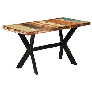 Galleria Design Dining Table 120x55x76 cm Solid Wood Reclaimed