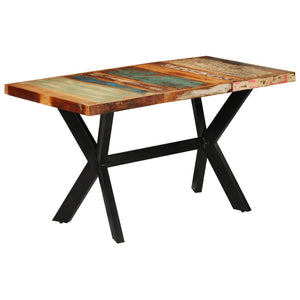 Galleria Design Dining Table 120x55x76 cm Solid Wood Reclaimed