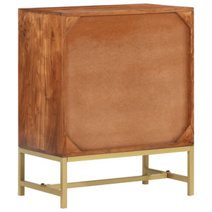 Galleria Design Sideboard 60x35x75 cm Solid Wood Acacia