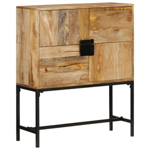 Galleria Design Highboard 80x30x95 cm Solid Rough Wood Mango