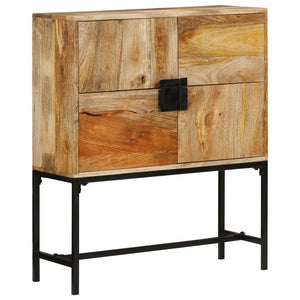 Galleria Design Highboard 80x30x95 cm Solid Rough Wood Mango