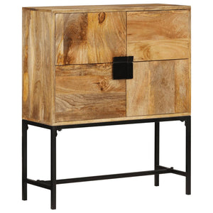 Galleria Design Highboard 80x30x95 cm Solid Rough Wood Mango