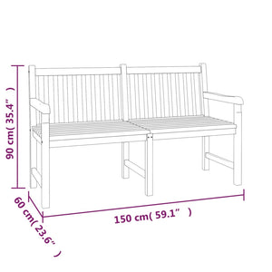 Galleria Design 3 Piece Garden Dining Set Solid Wood Teak