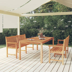 Galleria Design 3 Piece Garden Dining Set Solid Wood Teak