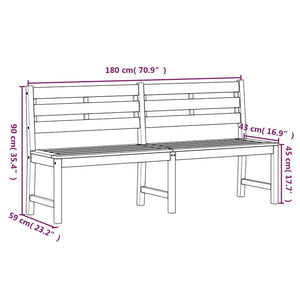 Galleria Design 3 Piece Garden Dining Set Solid Wood Teak