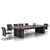 Boat Shaped Rectangular Conference Table