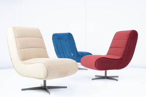 Panama Modern Armchair with Swivel leg