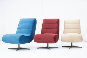 Panama Modern Armchair with Swivel leg