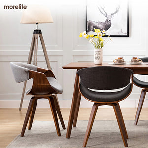 Nordic Dining Chair Luxury Leather