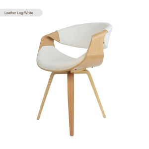 Nordic Dining Chair Luxury Leather