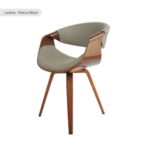 Nordic Dining Chair Luxury Leather