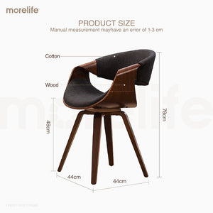 Nordic Dining Chair Luxury Leather