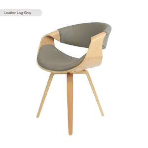 Nordic Dining Chair Luxury Leather