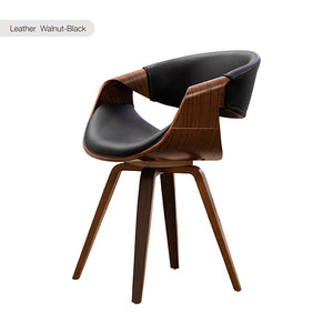 Nordic Dining Chair Luxury Leather