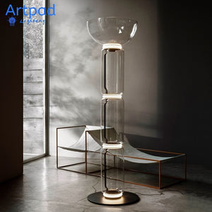 Italy Design Heavy Glass Nordic LED Floor Lights Indoor - Floor Lamps