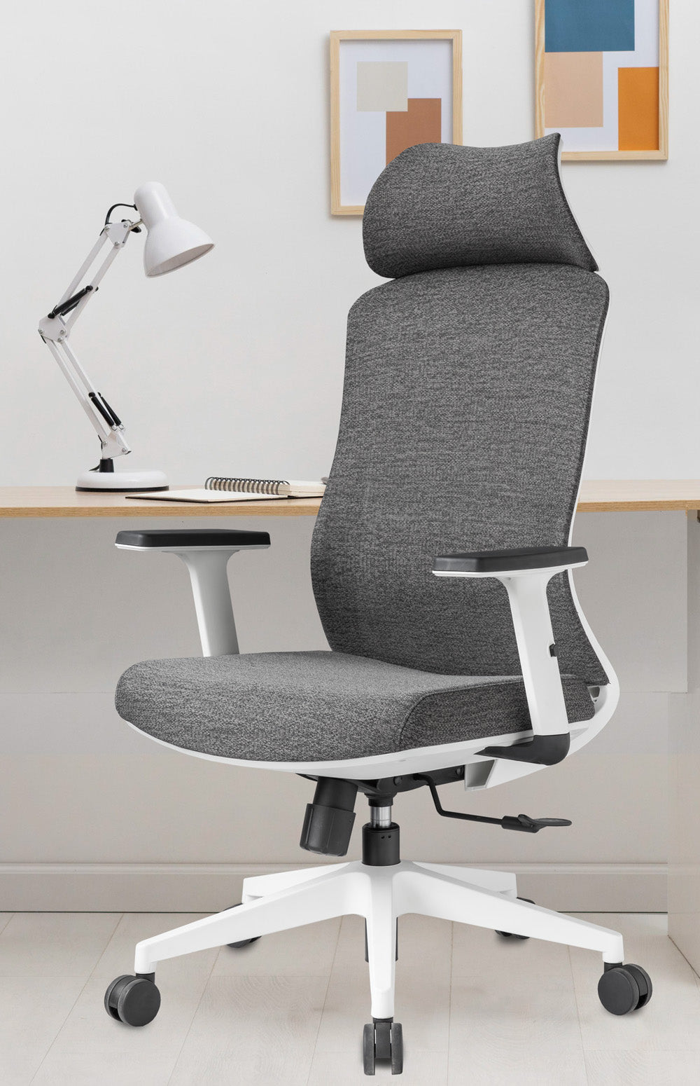 Ergonomic Chair Phoenix Fabric Grey