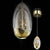 Rocio Single Gold Crystal Egg Orb Ceiling Pendant